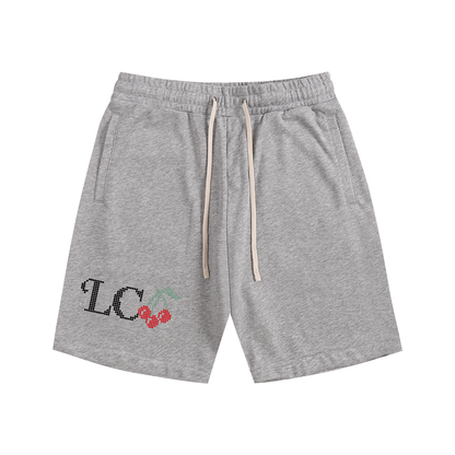 Cherry Cotton Shorts