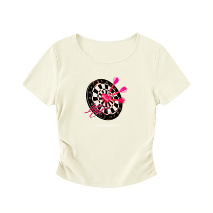Darts Crop Top Women's