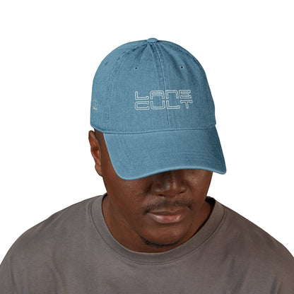 M4 Spec Denim Hat Embroidery