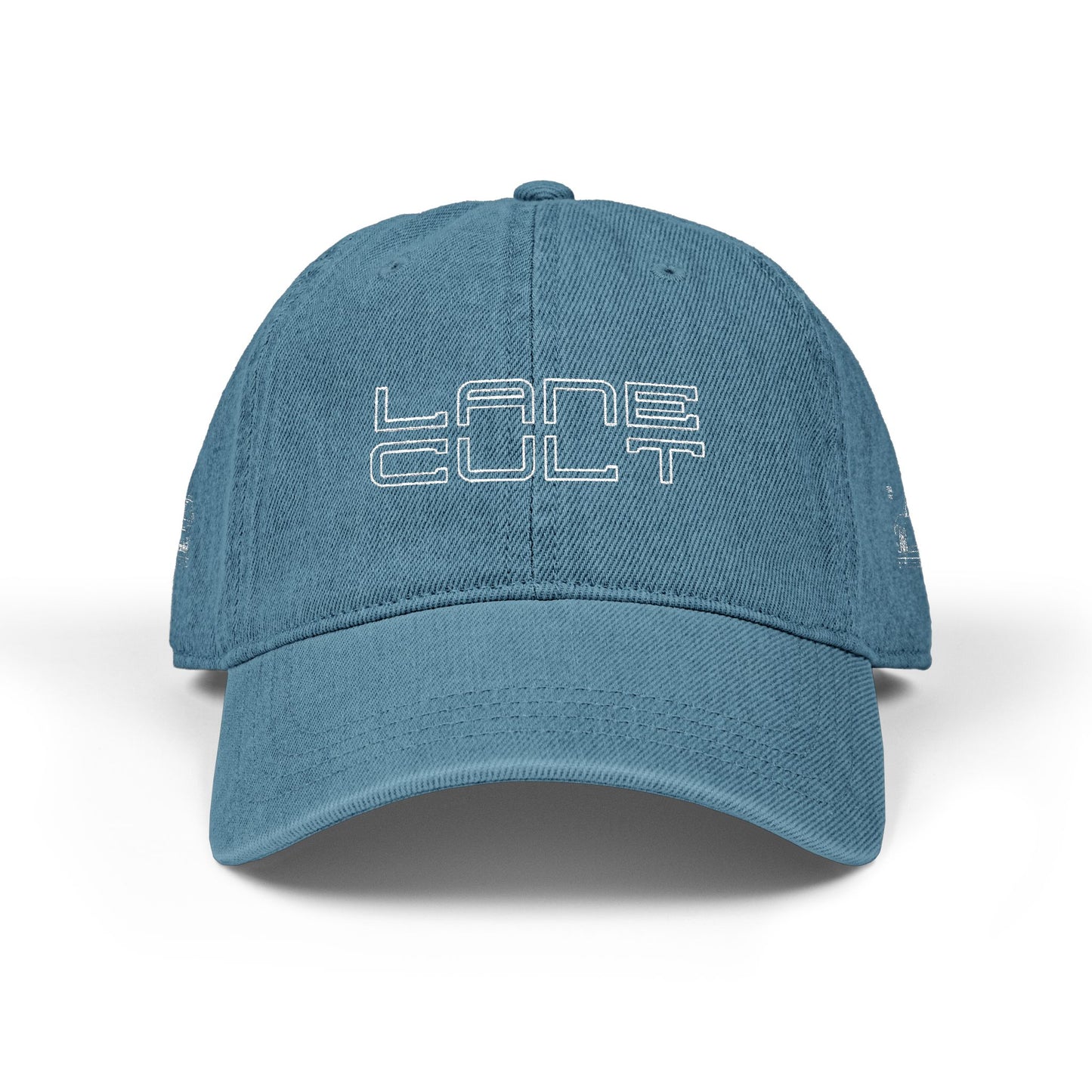 M4 Spec Denim Hat Embroidery