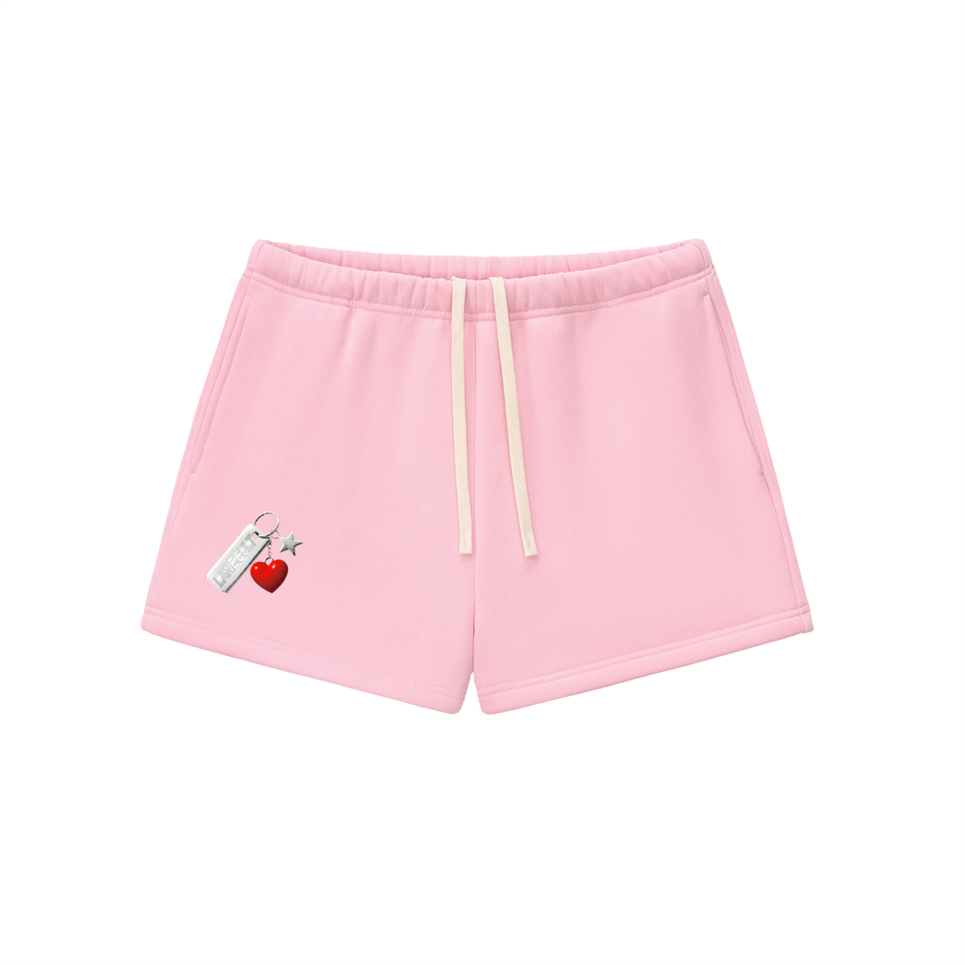 Heart Key Shorts Women's