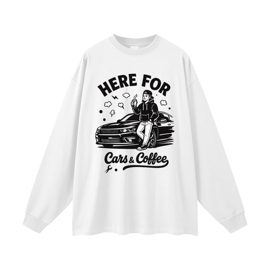 Cars & Coffee Long Sleeve T-Shirt