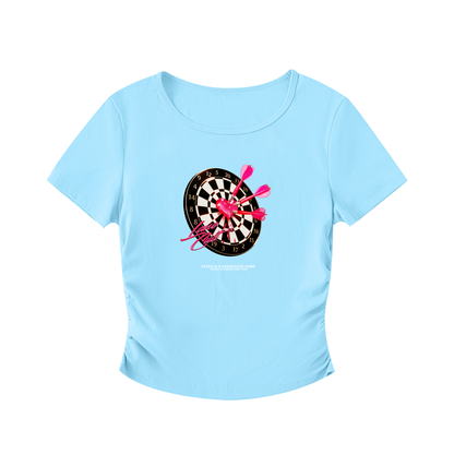 Darts Crop Top Women's
