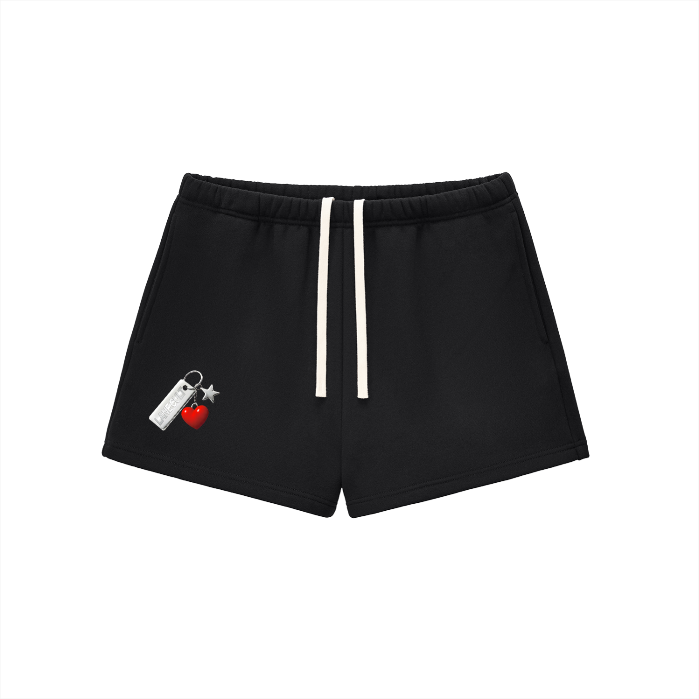 Heart Key Shorts Women's
