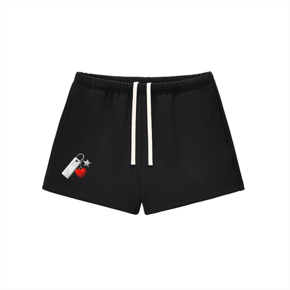 Heart Key Shorts Women's