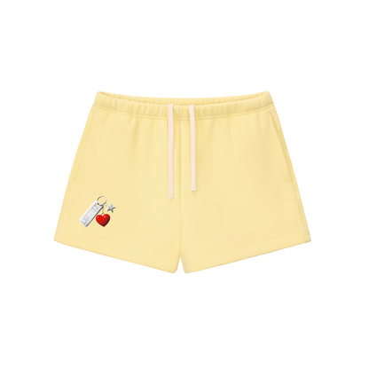 Heart Key Shorts Women's